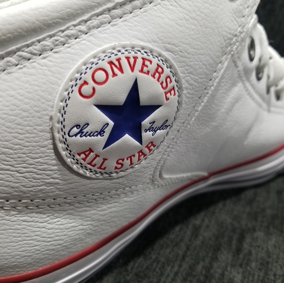 SOLD Converse Chuck Taylor All Star Leather Mid - Picture 5 of 7